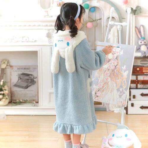 Cute Princess Pajamas for Kids Bathrobes Children