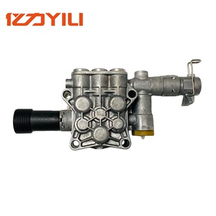 亿力4660 4661洗车机配件家用型清洗器油缸泵头总成水枪头自制泵