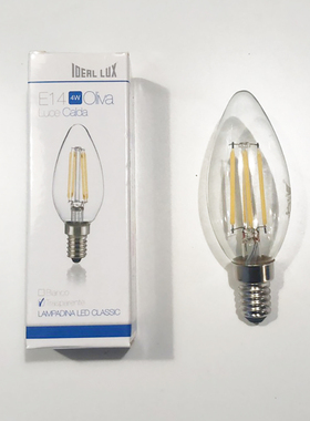 意大利进口idealluxE14LED光源3000K4W灯泡配件