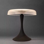 台湾艾舍人简约现代LED书房台灯创意学生护眼卧室床头典藏雾金砂