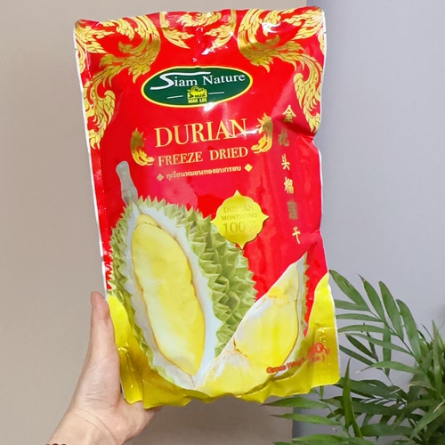 泰国必买伴手礼大块榴莲肉芒果肉