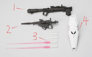 万代 RG 独角兽高达 武器装备 补件 零件 散件 配件 部件