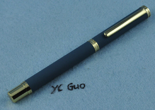 正品上海贵冠10/20稀有绝版老钢笔大依粒书法练字依金2000年产