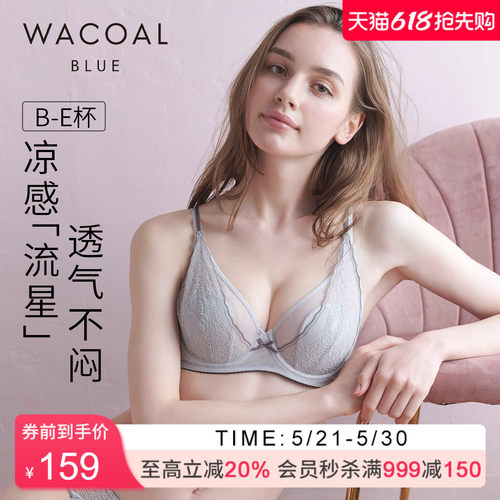 蕾丝薄款舒适软钢圈大胸文胸