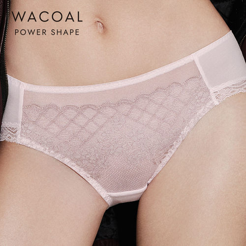 华歌尔Wacoal PS蕾丝舒适中腰三角裤内裤内衣女 WP37C6