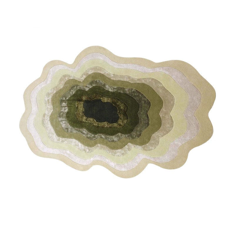 定制地毯尼龙涤纶混纺腈纶羊毛加丝高端地毯样板间办公室别墅地垫