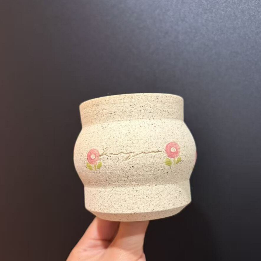 「国内现货」TeeUM韩国制｜可爱mini素烧手工花盆｜办公桌面礼品