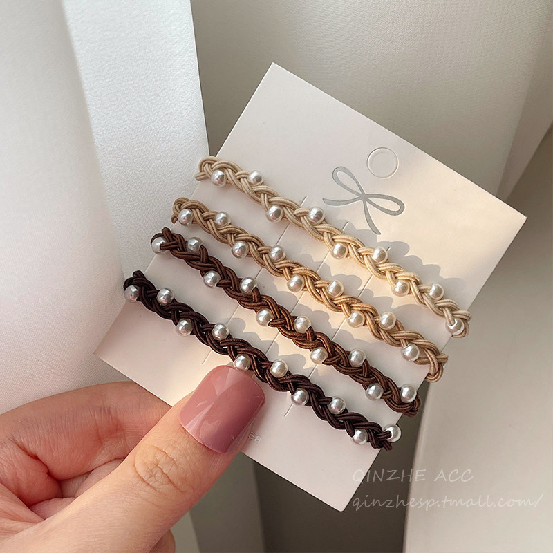 韩国发绳珍珠发圈女头饰森系头绳少女网红2022新款橡皮筋扎头发饰,饰品/流行首饰/时尚饰品新,发饰,淘宝优惠券,粉丝福利购,淘宝优惠卷