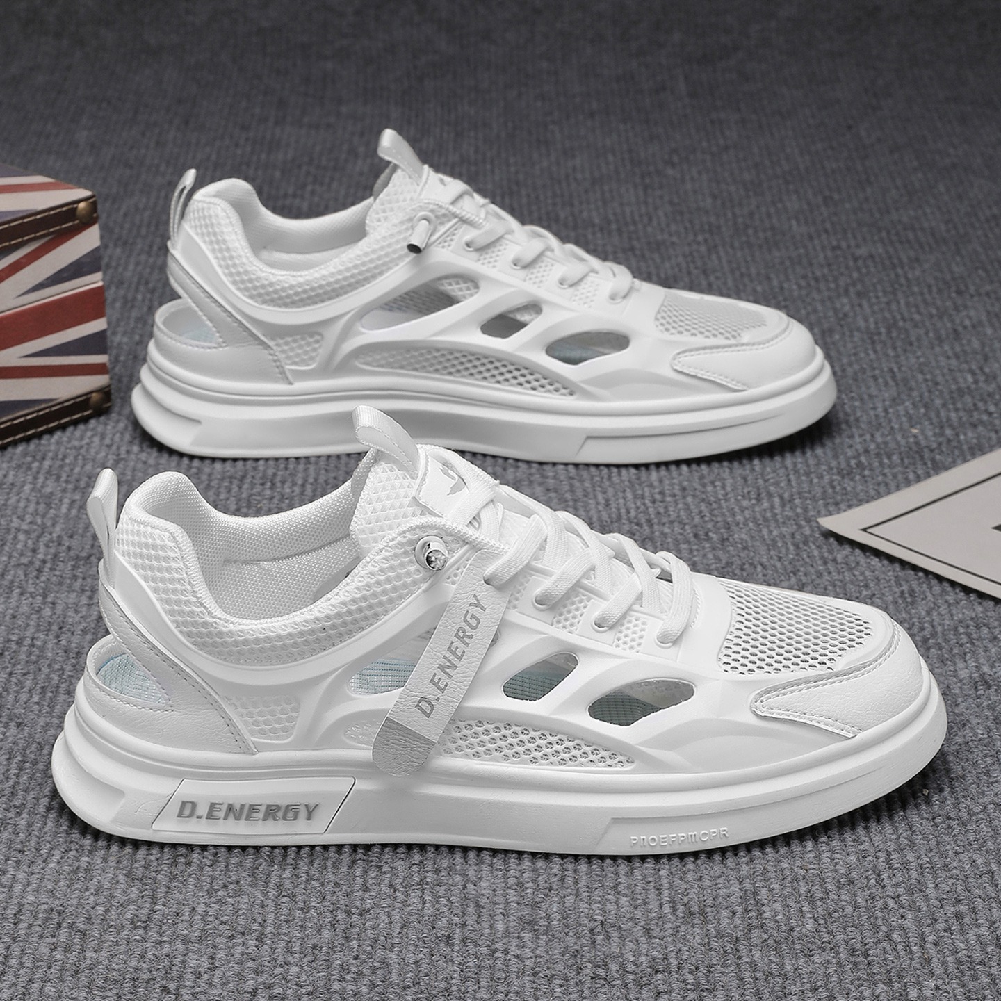 凉鞋男2025新款夏季外穿透气网面