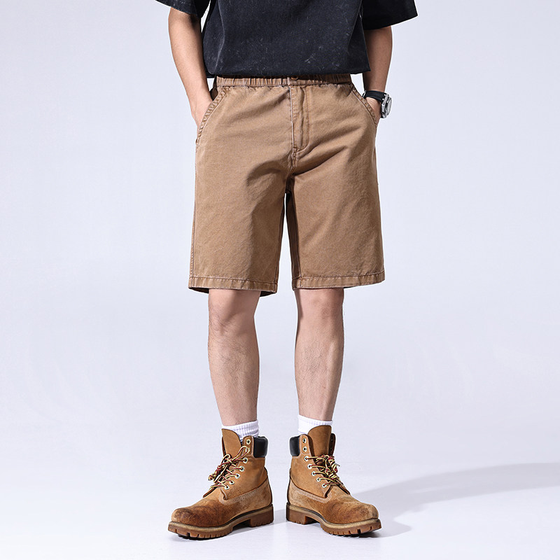 2026年新款牛仔裤男款夏季潮牌休闲百搭修身小脚五分裤男5