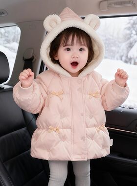 女童棉服冬装棉衣洋气韩版小童