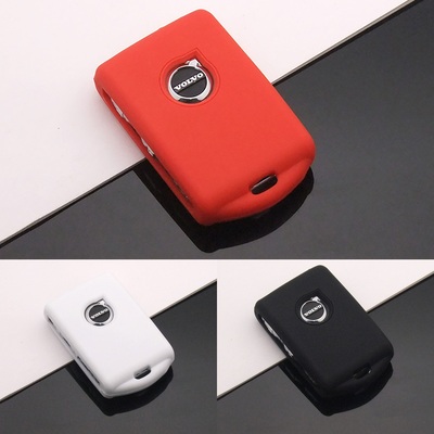 适用沃尔沃S60钥匙包S90 XC60钥匙套S90 XC40 V90 XC90车钥匙硅胶