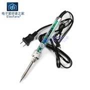 Hoa màu vàng Tuổi thọ Loại 907 Nhiệt độ có thể điều chỉnh Nhiệt hàn bên trong 220 V 60W Công cụ hàn nhiệt tĩnh - Bộ sửa chữa xe đạp điện