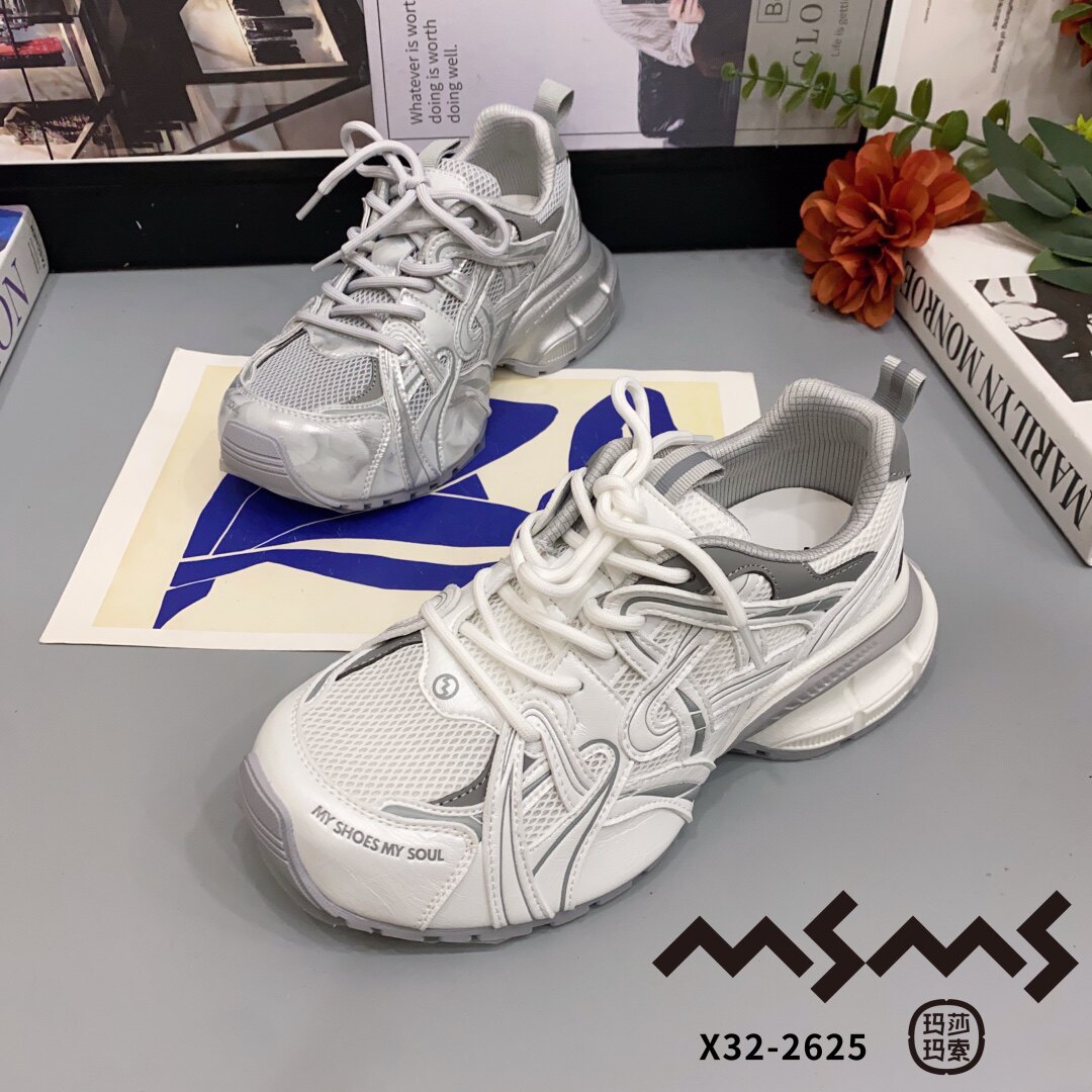 32-2625玛莎玛索2026春夏季新款厚底增高女款运动鞋休闲鞋