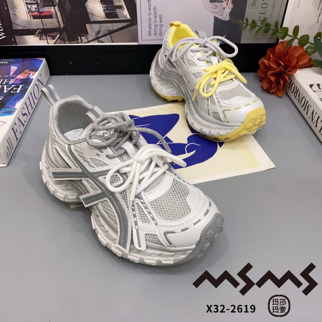 32-2619玛莎玛索2026春夏季新款厚底增高女款运动鞋休闲鞋
