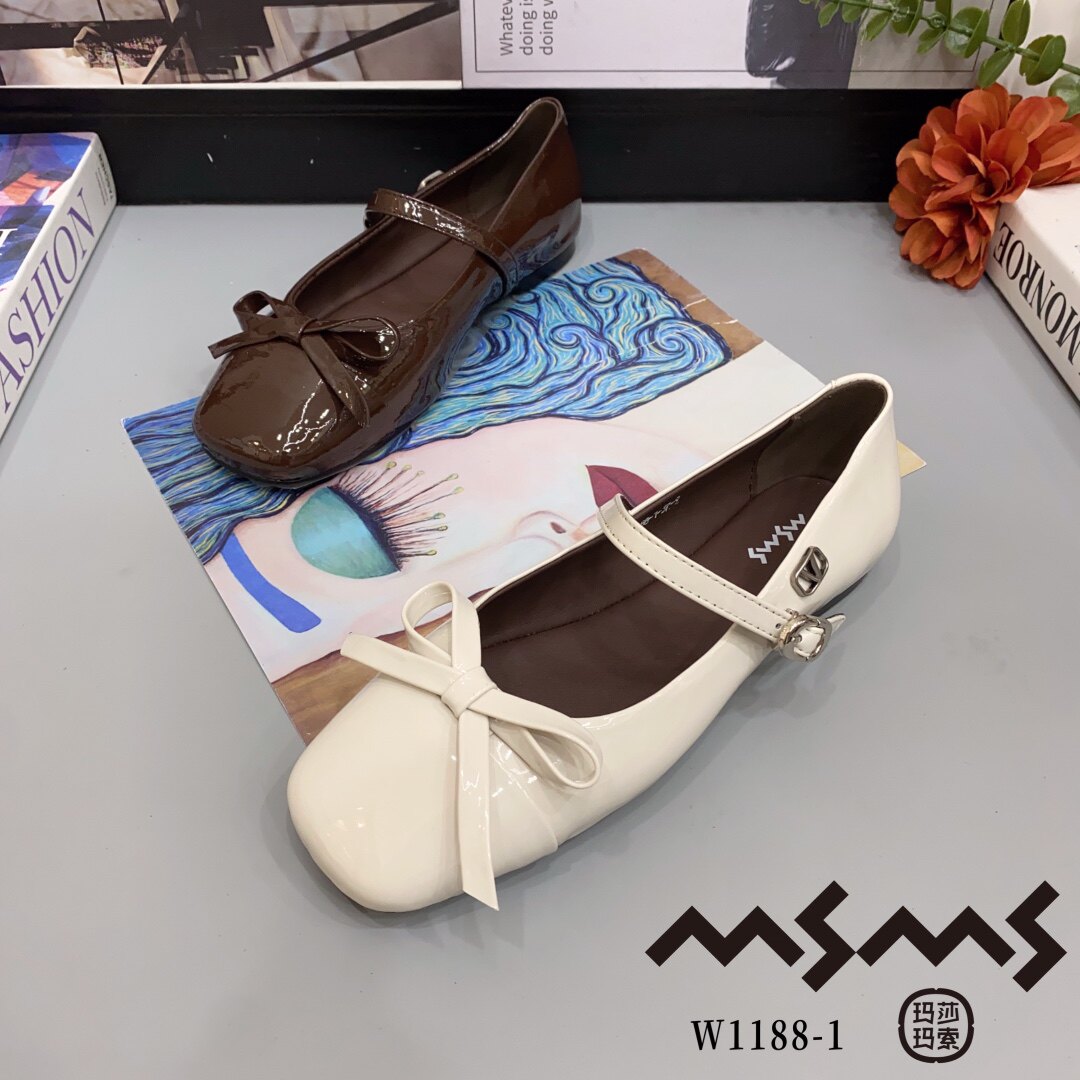 1188-1玛莎玛索2026夏季新款女款乐福鞋女鞋瓢鞋单鞋