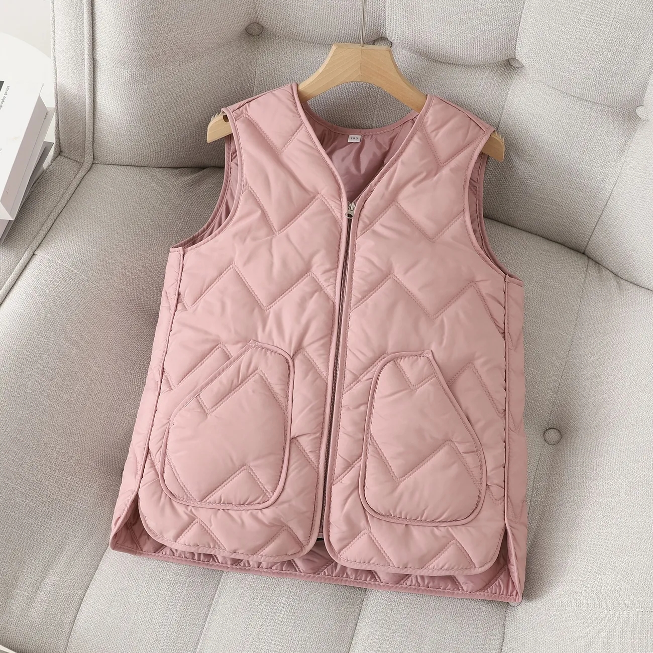 秋冬短款马甲女冬外穿马夹