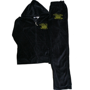 金丝天鹅绒运动套装女春秋2025新款时尚大码跑步卫衣休闲服两件套