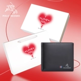 Короткий кожаный бумажник, из натуральной кожи, подарок на день рождения