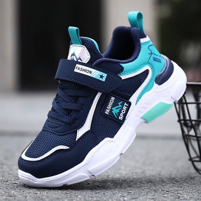 6儿童鞋子男款2025春夏新款潮13男孩透网鞋薄7单网男童运动鞋12岁