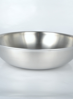 出口德国18/10不锈钢盆子和面洗菜盆火锅盆燃气电磁炉通用30-36cm