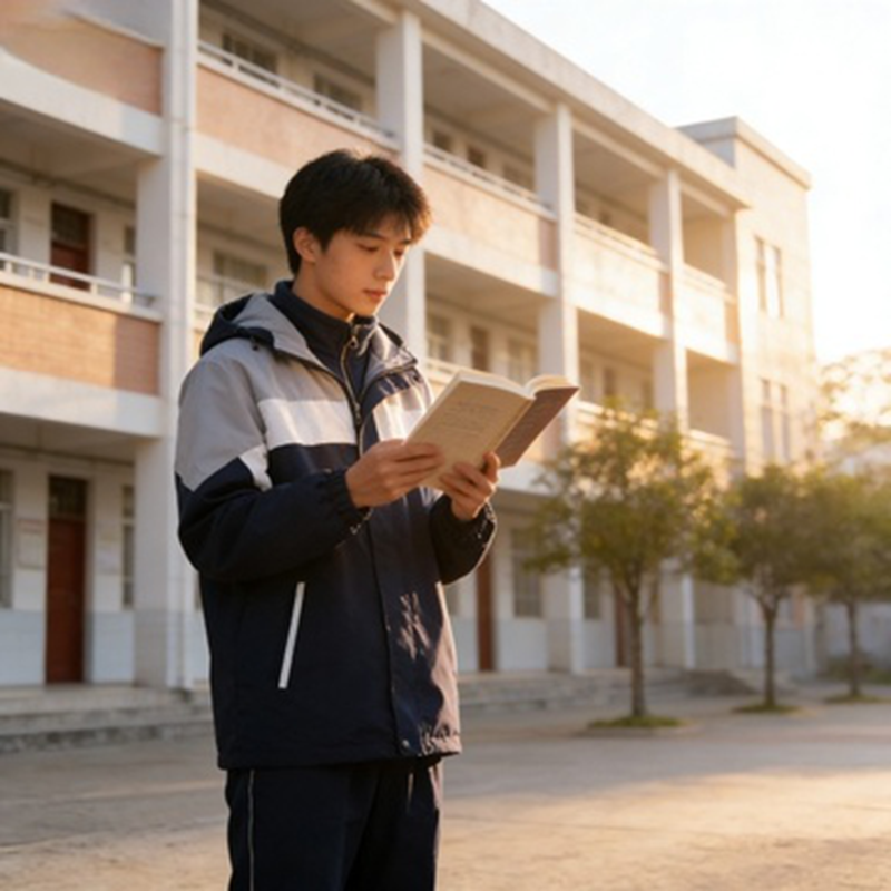 菲菲牛吉安冬季冲锋衣校服