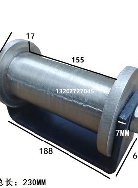 80100MM重型尼龙静音双边轨道推拉门轮 限位钢轮 卡槽轮 雨篷滑轮