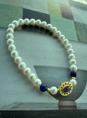 秋意浓 舒俱徕和珍珠手串