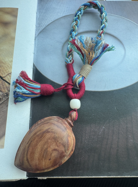 海南黄花梨 桃子挂件