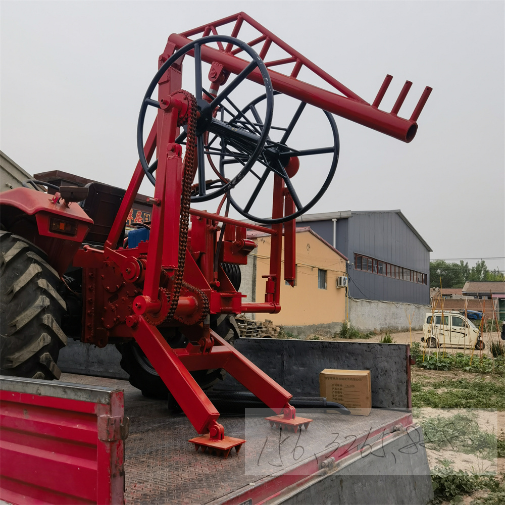拖拉机改装绞磨牵引机厂家四轮拖拉机绞盘机放电缆机械工具厂家