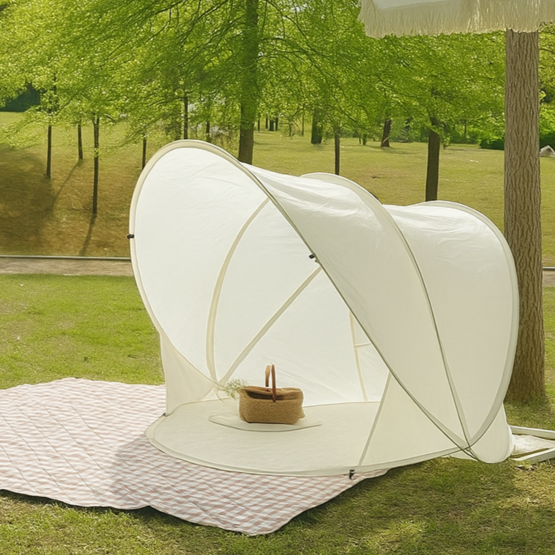 韩国ins儿童沙滩帐篷速开户外