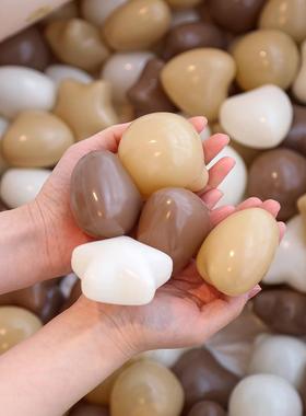 ins风海洋球池室内围栏波波球弹力婴儿童玩具彩色球加厚安全无味