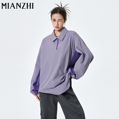 棉致2026年秋季新款百搭ins风休闲时尚潮流高级感男款梭织卫衣m