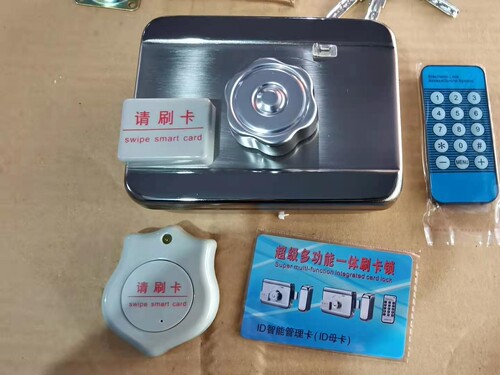门禁静音锁套装独立门禁刷卡一体机电子门禁系统套装室内外防盗门