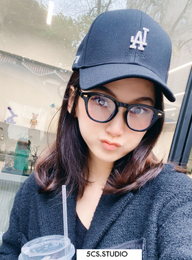 2020日系TR90复古文艺柳丁插芯重工平光眼镜框架配近视男女98315