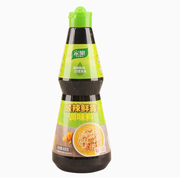 家乐酸辣鲜露468gx6瓶整箱酱类调料