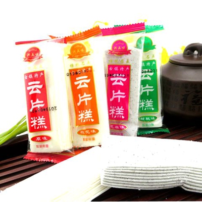 洪五味云片糕传统名点核桃桂花