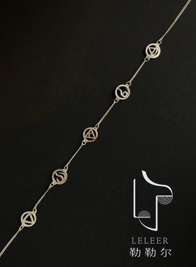 勒勒尔蒙古元素项链马百搭简约