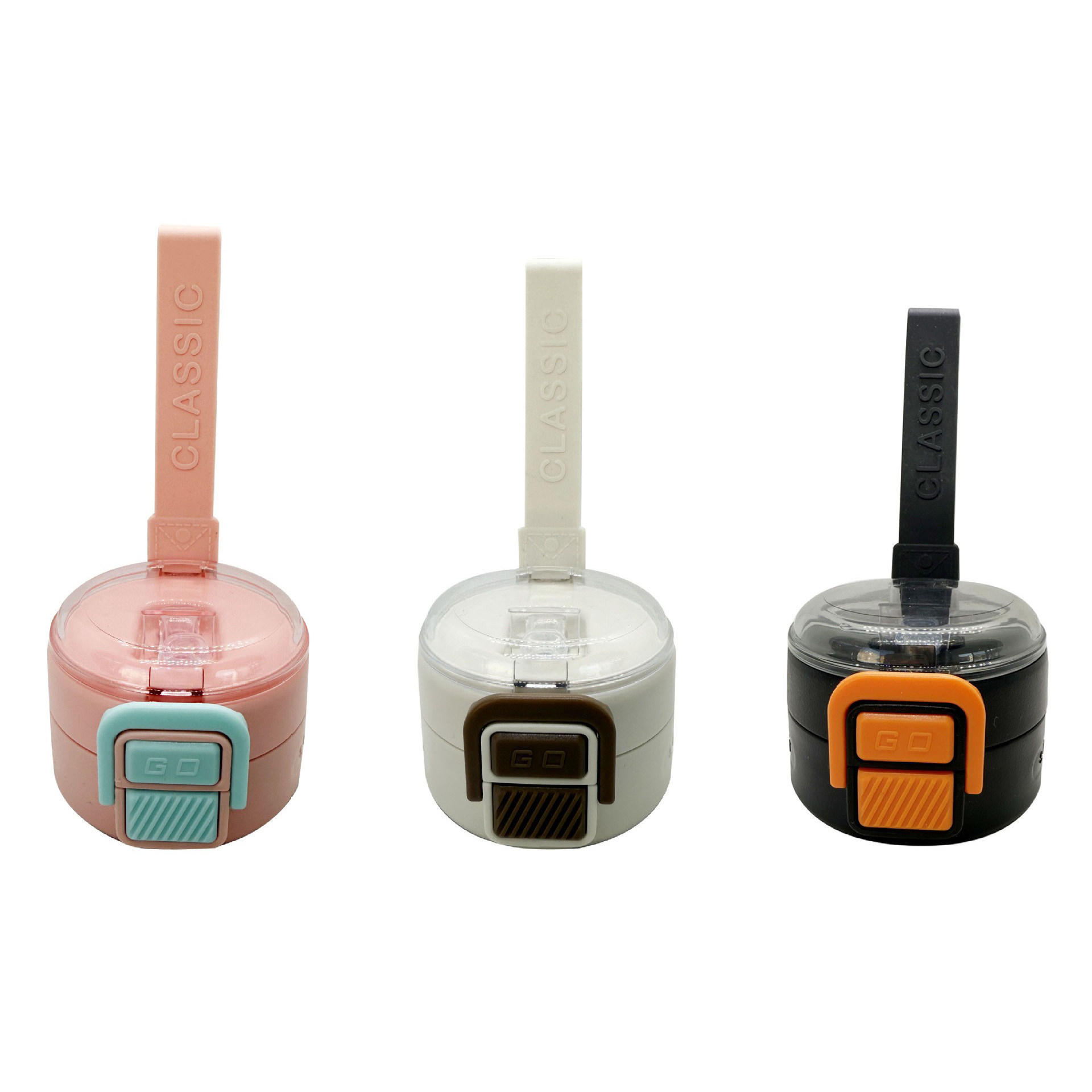 KD12儿童保温杯双饮盖子带手提便携直饮盖宝宝水壶吸管盖塑料配件