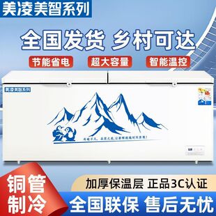 雅纯好品美凌美智系列冰柜商用冷藏冷冻大容量超市展示柜单温双温