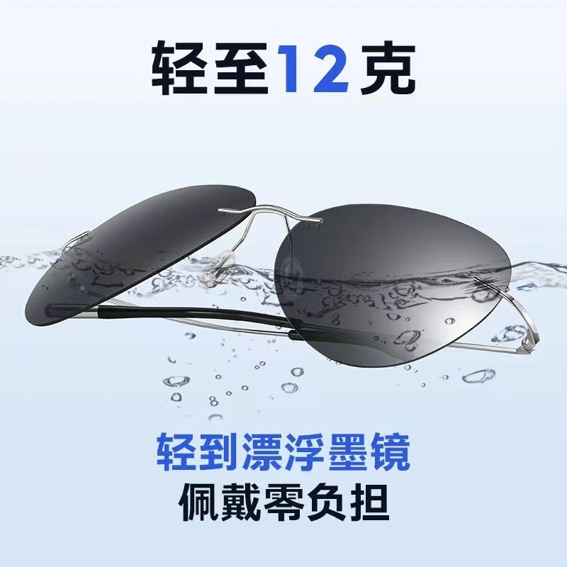 雷派龙超轻钛可弯曲偏光时尚前卫