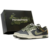 林海踪旅森渊定制低帮户外休闲潮流板鞋 LOW Dunk 熊猫恶作剧Nike