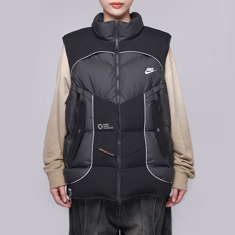 【定制服装】Pandaprank Nike 轻骑秋冬无袖棉服背心男女羽绒马甲,运动服/休闲服装,羽绒马甲,淘宝优惠券,粉丝福利购,淘宝优惠卷