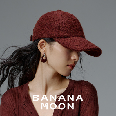 刚需的长期主义_颗粒肌理感羊驼毛混纺棒球帽厚款保暖冬天鸭舌帽