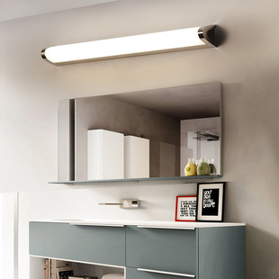 led镜前灯V形卫生间浴室PC灯罩镜画灯欧式铝材镜柜灯