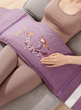 海盐护腰粗盐热敷包肩颈腰部电加热腰带暖宫护肩保暖电动发热袋