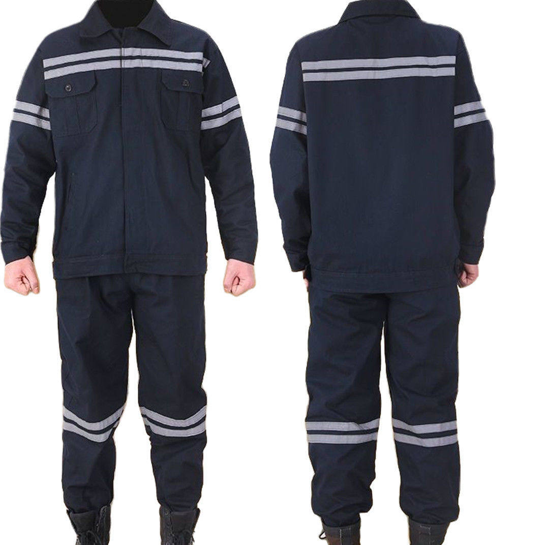 工作服裤子男反光条井下煤矿劳保裤耐磨汽修建筑工厂车间建筑工地_虎窝淘
