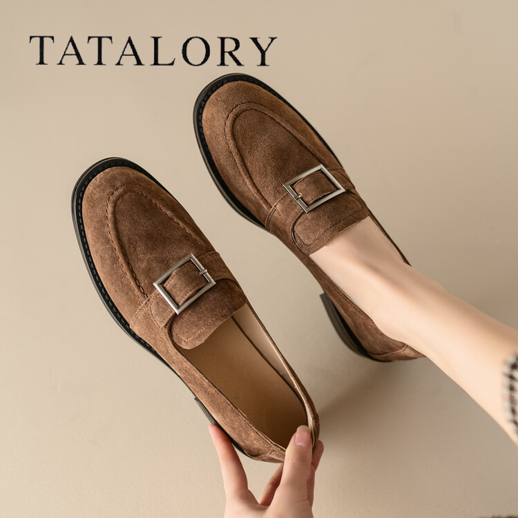 TATALORY女鞋懒人鞋单鞋百搭