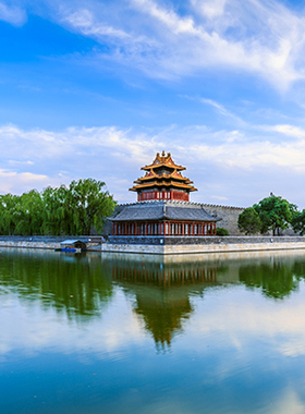 北京天坛故宫国贸著名景点海报