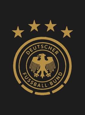 德国四星雄鹰DFB队徽车贴